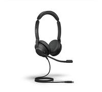 Jabra Evolve2 30 SE - Auriculares estéreo con Cable con cancelación de Ruido - Cuenta con tecnología de Llamada de 2 micas y Cable USB-C - Funciona con Todas Las Plataformas de comunicaciones