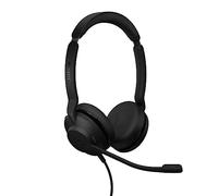 Jabra Evolve2 30 SE (versión 2025) Auriculares de Doble Oreja con Cable con micrófono para el Trabajo - Auriculares de computadora - Nuevo Cable USB-A y USB-C - Funciona con Todas Las Plataformas de