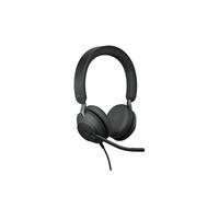 Jabra 24189-999-899 Evolve2 40 SE USB-C Auriculares Estéreo Con Cable Negros