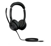 Jabra Evolve2 50 - Auriculares estéreo con Cable con tecnología Air Comfort, micrófonos con cancelación de Ruido y cancelación Activa de Ruido, Funciona con Todas Las Plataformas UC líderes como