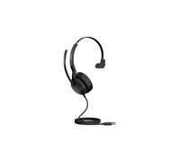 Jabra Evolve2 50 Link380a MS Mono - auricular mono con cable y USB-A certificado para Microsoft Teams