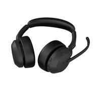 Jabra - Evolve2 55 Auriculares Inalámbrico y alámbrico Diadema Oficina/Centro de llamadas Bluetooth Base de carg - 25599-999-889