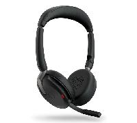 Jabra - Evolve2 65 Flex Auriculares Inalámbrico y alámbrico Diadema Oficina/Centro de llamadas Bluetooth Negro