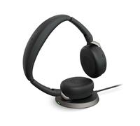 Jabra - Evolve2 65 Flex Auriculares Inalámbrico y alámbrico Diadema Oficina/Centro de llamadas Bluetooth Negro - 26699-989-989