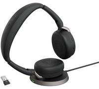 Jabra Evolve2 65 Flex + Wireless Charging Station Biaural / Estéreo Microsoft Teams USB-A