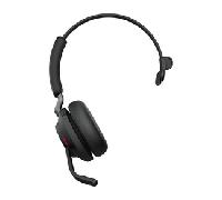 Jabra Evolve2 65, MS Mono Auriculares Diadema USB tipo A Bluetooth Negro