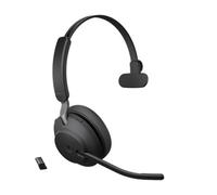 Jabra Evolve2 65 USB-A MS Auricular mono para Microsoft Teams, negro