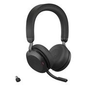 Jabra Evolve2 75 Auriculares Estéreo Inalámbricos para PC con tecnología de 8 mi