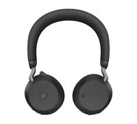 Jabra Evolve2 75 Auriculares estéreo inalámbricos para MS, Bluetooth, USB-C, negro