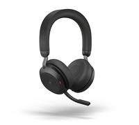 Jabra Evolve2 75 Auriculares, USB-A Inalámbrico, Bluetooth, Negro [MS certificado]