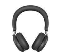 Jabra Evolve2 75 estéreo, BT, ANC, MS, USB-C/A, soporte de carga, beige