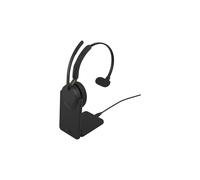 Jabra Evolve3 65 - Auriculares inalámbricos mono con conexión USB-C y cancelación activa de ruido (ANC) | Certificados para plataformas UC | Incluyen base de carga