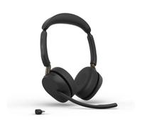 Jabra Evolve3 65 Dual-Ear: Auriculares inalámbricos Bluetooth, UC, USB-C