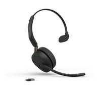 Jabra Evolve3 65 Single Auriculares con micrófono inalámbricos Bluetooth, MS Teams, USB-A
