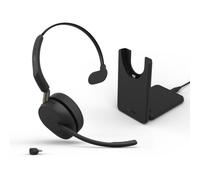 Jabra Evolve3 65 Single: Auriculares con micrófono inalámbricos Bluetooth, MS Teams, USB-C
