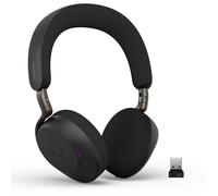 Jabra Evolve3 75 On-Ear Wireless Bluetooth Headset with Microphone for Work, USB