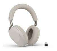 Jabra Evolve3 85 Auriculares Over-Ear Bluetooth Inalámbricos con Micrófono para Trabajo, USB-C, IA Llamadas, Cancelación Ruido Activa Adaptativa, 25h Batería, para Apps de Reunión, Gris Cálido