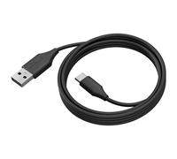 Jabra PanaCast 50 Cable USB-C a USB-A de 2 m, Cable USB 3.0 para la conexión de la Barra de vídeo PanaCast 50 al ordenador, Cable USB tipo A con Plug & Play sencillo