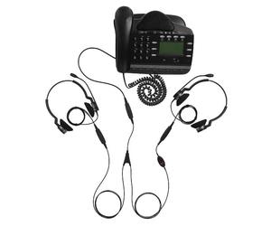 Jabra GN Cable Y con tecla mute Jabra Cable doble escucha Y con silenciador de micro, 1,5m