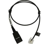 Jabra gn connector cable qd<>open end smooth 0.5 m