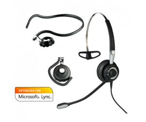 Jabra GN Jabra 2400 II Mono USB Antirruido Lync SFB Auricular Mono antirruido con Sujeción 3 en 1, conexión USB, optimizado para Microsoft Skype Empresarial