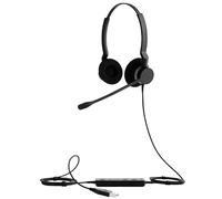 Jabra GN Jabra BIZ 2300 Duo USB-C Auricular PC Biaural, muy ligero, varilla 360º y micrófono antirruido, controles en cable, conexión USB-C