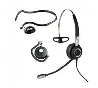 Jabra GN Jabra BIZ 2400 II Mono USB Antirruido Auricular Mono con Sujeción 3 en 1, conexión USB, micrófono antirruido, sonido HD y control en línea programable