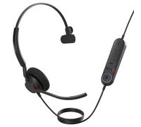 Jabra GN Jabra Engage 40 (Inline Link) USB-A MS Mono Auriculares USB-A compatibles con Microsoft Teams y con unidad de control de llamadas en línea