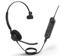 Jabra GN Jabra Engage 50 II + LINK USB-C MS Mono Auriculares digitales que ofrecen funciones de análisis de llamadas en tiempo real con Engage+