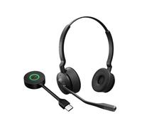 Jabra GN Jabra Engage 55 SE duo UC USB-C Auricular inalámbrico DECT con mayor seguridad y calidad de sonido superior para llamadas desde cualquier lugar