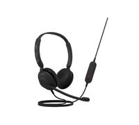 Jabra GN Jabra Evolve 10 Auricular estéreo con cancelación de ruido, configuración Plug-and-Play, y diseño ligero con almohadillas símil cuero para llamadas