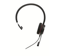 Jabra Evolve 20SE MS Mono Auriculares Alámbrico Diadema Oficina/Centro de llamadas USB tipo A Bluetooth Negro