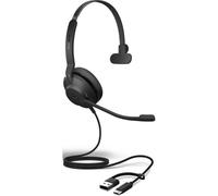 Jabra GN Jabra Evolve2 30 Mono MS USB-C/A SE Auricular mono para comunicación profesional con conexión USB-A/C y certificación Microsoft Teams