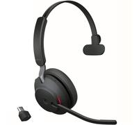 Jabra 26599-889-899 auricular y casco Auriculares Inalámbrico Diadema Oficina/Centro de llamadas USB Tipo C Bluetooth Negro