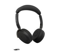 Jabra GN Jabra Evolve3 65 Flex USB-A MS Auriculares ANC Auriculares profesionales plegables sin brazo de micrófono, con ANC adaptativo, ClearVoice AI,