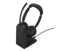 Jabra Evolve3 65 - einseitiges kabelloses Bluetooth-Headset mit Mikrofon, MS Teams, USB-A