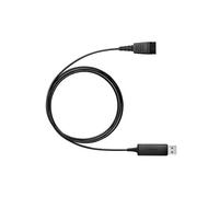 Jabra GN Jabra Link 230 USB Adapter Cable de conexión QD/USB para conexión auriculares Jabra