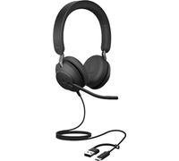 Jabra Headset Evolve2 40 SE MS Stereo Accesorios informáticos negro Original 24189-999-799