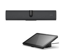 Jabra PanaCast 40 - Sistema de Barra de Video pequeña para Sala de reuniones, Dispositivo de Video Android y Controlador táctil, Sistema de conferencias de Campo de visión de 180° con micrófono y