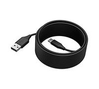 Jabra PanaCast 50 Cable USB-C a USB-A de 5 m, Cable USB 2.0 para la conexión de la Barra de vídeo PanaCast 50 al ordenador, Cable USB tipo A con Plug & Play sencillo