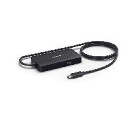 Concentrador USB Jabra PanaCast que proporciona una conexión USB-C y varias salidas de cable para conectar todos sus dispositivos a su portátil a través de un solo puerto USB-C. Enchufe EU