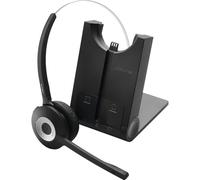 Jabra Pro 925 Auricular alámbrico monoaural - Cancelación de voz y ruido en HD con batería para todo el día - Optimizado para teléfonos de escritorio - Enchufe UE