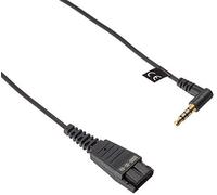 Jabra qd/3.5 mm 3,5 mm negro - adaptador para cable (qd, 3,5 mm, male