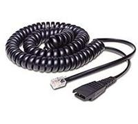Jabra 8800-01-06 cable telefónico 0,5 m Negro