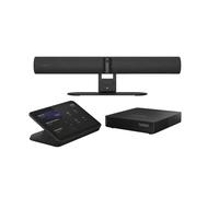 Jabra Sistema PanaCast 50 Room System 2, que incluye la barra de vídeo PanaCast 50, el ordenador Lenovo ThinkSmart Core Gen 2 y el controlador IP