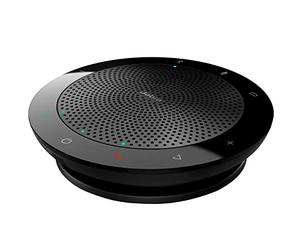 Jabra Speak 510+ UC - Altavoces (Inalámbrico y alámbrico, USB/Bluetooth, 3.5 mm, Cisco, Avaya, Siemens) Negro