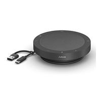 Jabra Speak2 40 - Altavoz portátil con 4 micrófonos con cancelación de ruido, altavoces de rango completo de 1.96 pulgadas con audio de banda ancha para un sonido claro, conexiones USB-A/USB-C,