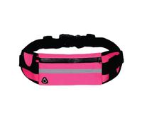 JaBranDo - Riñonera de neopreno - Riñonera impermeable para actividades deportivas - Especial para exteriores - Portabotellas - Con salida para auriculares - Fácil de ajustar, Rosa., talla única,
