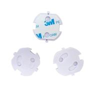 JaBranDo - Seguridad infantil para enchufes (20 unidades) - Protector de enchufes para niños fácil de instalar - Seguridad para bebés y niños pequeños