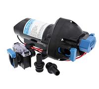 Jabsco 31395-2512-3A Par-Max 3 Bomba de suministro de agua dulce marina: 12V, 11LPM, 25 PSI